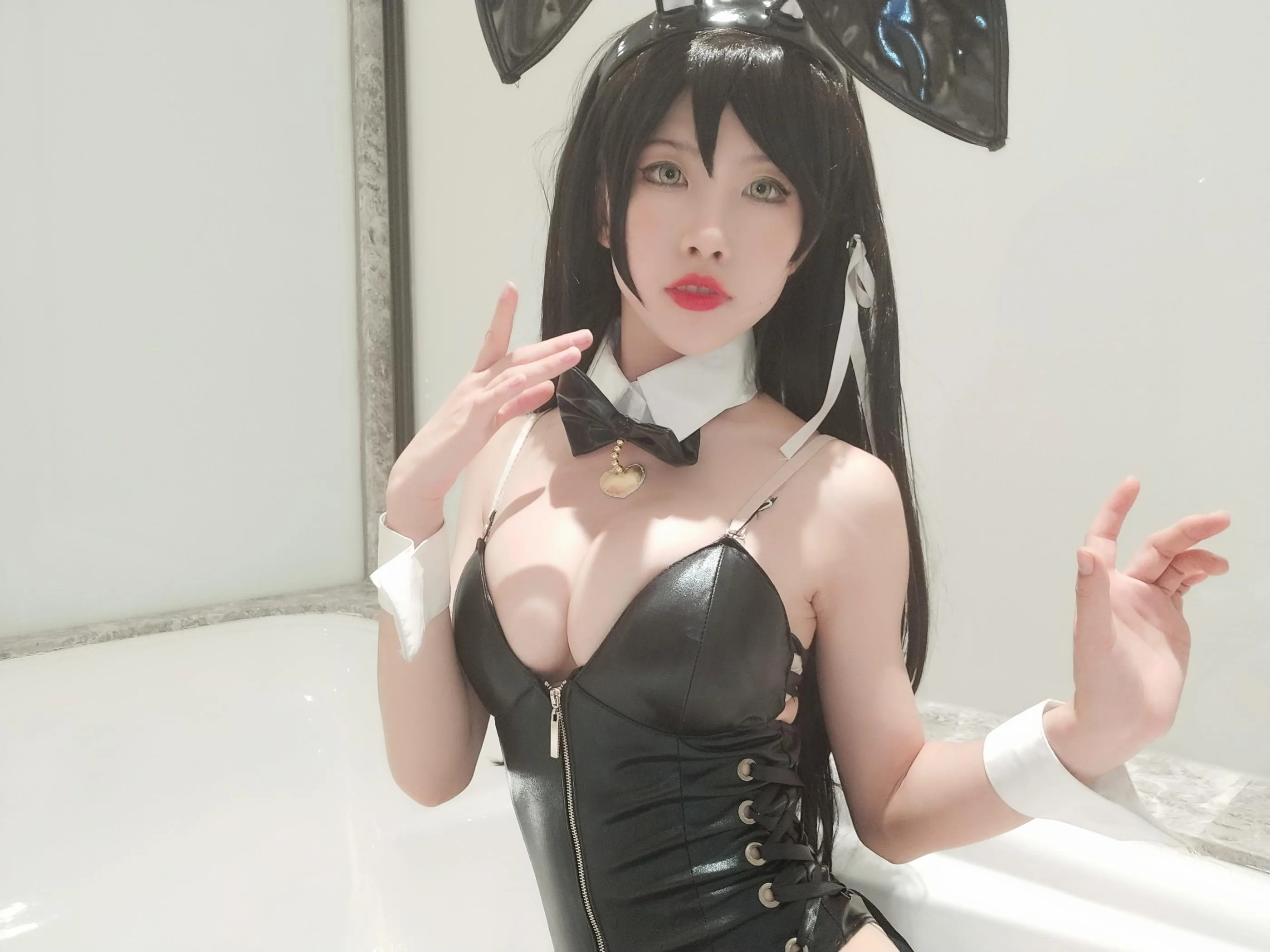 水淼 – NO.07 爱宕 兔女郎 自拍 [30P]插图7